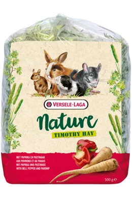 Nature Timothy Hay Bell Pepper &amp;amp; Parsnip - Széna Paprika és Fehérrépa - 500g