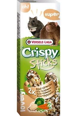 Crispy Sticks Hamsters-Rats Rice &amp;amp; Vegetables - Duplarúd Hörcsög, Patkány Zöldséges