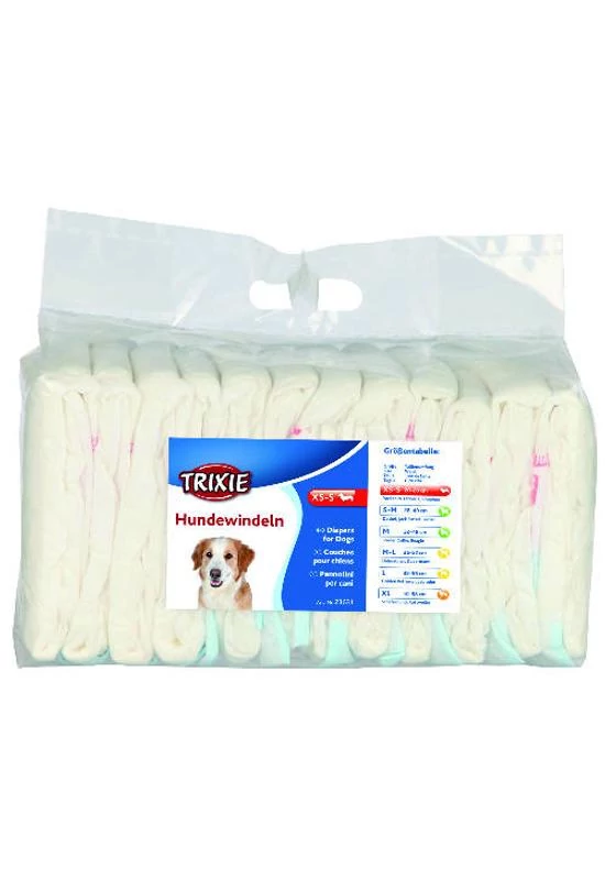 Trixie Kutyapelenka Pampers Nadrág - Szuka - S-M - 12db