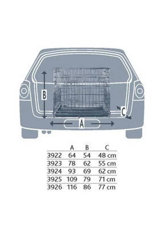 Trixie Home Kennel - Kutya Ketrec Összecsukható Nr.3 - 93×69×62cm - L