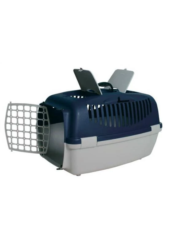 Trixie Szállítóbox - Capri 40×38×61cm 12kg-Ig S - Szürke és Kék
