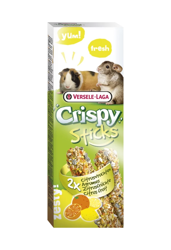Crispy Sticks Guinea Pigs-Chinchillas Citrus Fruit - Duplarúd Tengerimalac, Csincsilla
