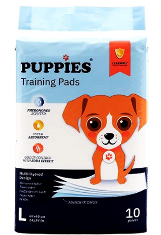 Puppies Kutyapelenka Feromonnal 60×60cm - L - 10db/csomag