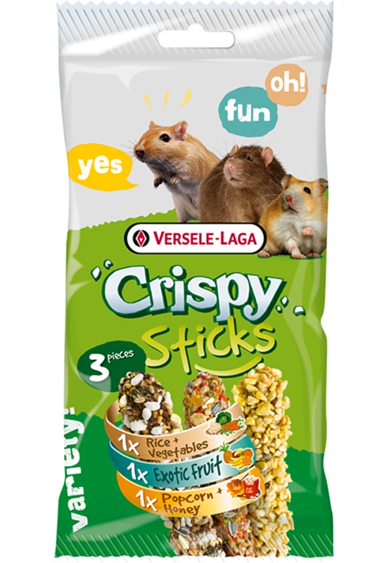 Crispy Sticks Omnivores Triple Variety Pack - 160g