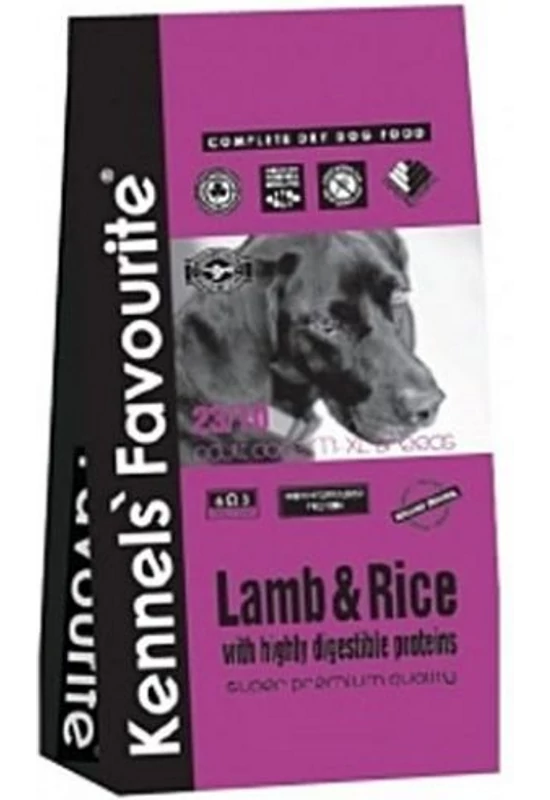 Kennels' Favourite Adult Lamb & Rice - Bárányhús és Rizs 20kg