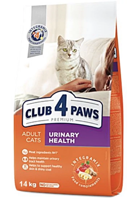 Club4Paws - Macska Száraztáp - Urinary Health 14kg