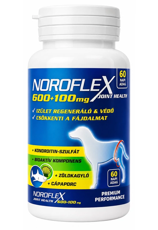 Noroflex - Ízületvédő és Fájdalomcsökkentő Rágótabletta - 60db/doboz