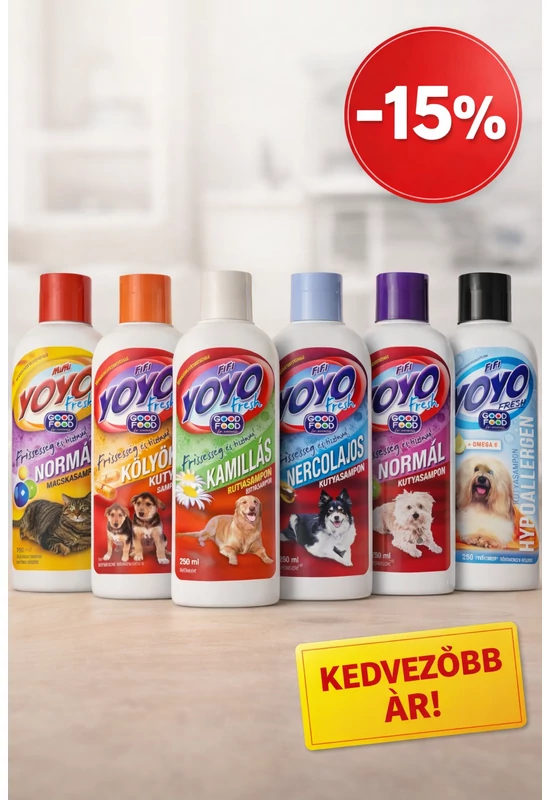Yoyo Kutya Sampon Hypoallergén - 250ml
