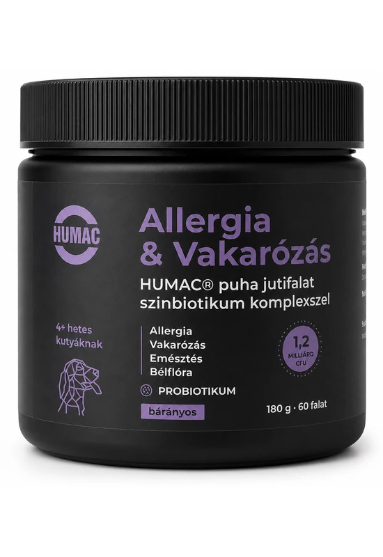 Humac Allergia & Vakarózás - Funkcionális jutalomfalat 180g - 60db/doboz