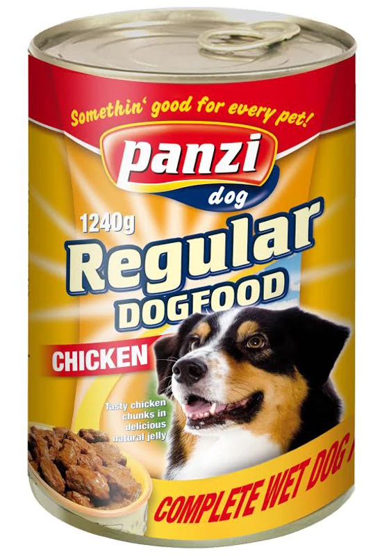 Panzi Regular Kutya Konzerv Csirkehússal 1240g
