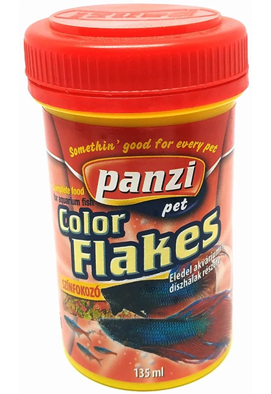 Panzi színfokozó lemezes haltáp - 135ml