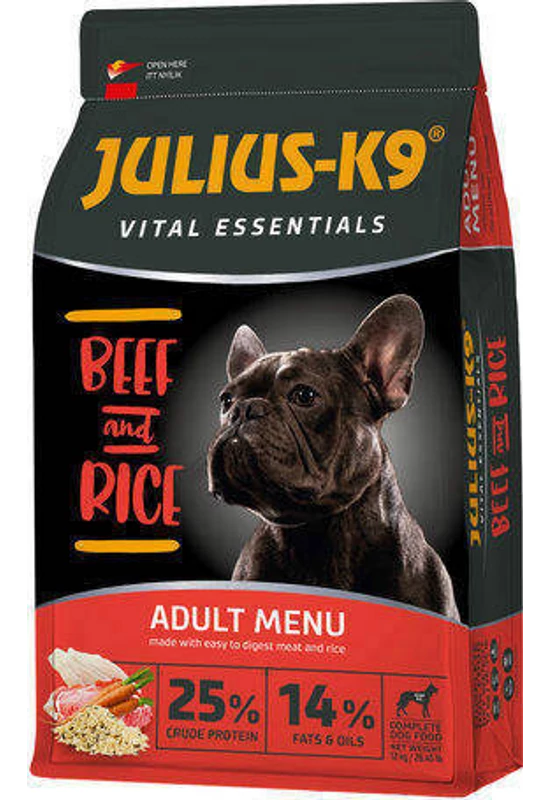 Julius-K9 - Adult Beef & Rice - Marha és Rizs - 3kg