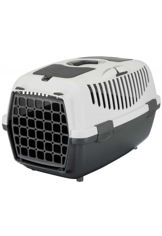 Trixie Szállítóbox - Capri 37×34×55cm 8kg-Ig XS-S - Sötétszürke és Világosszürke