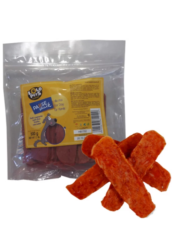 Hau Miau Snack - Bárányfilé - jutalomfalat kutyáknak - 500g