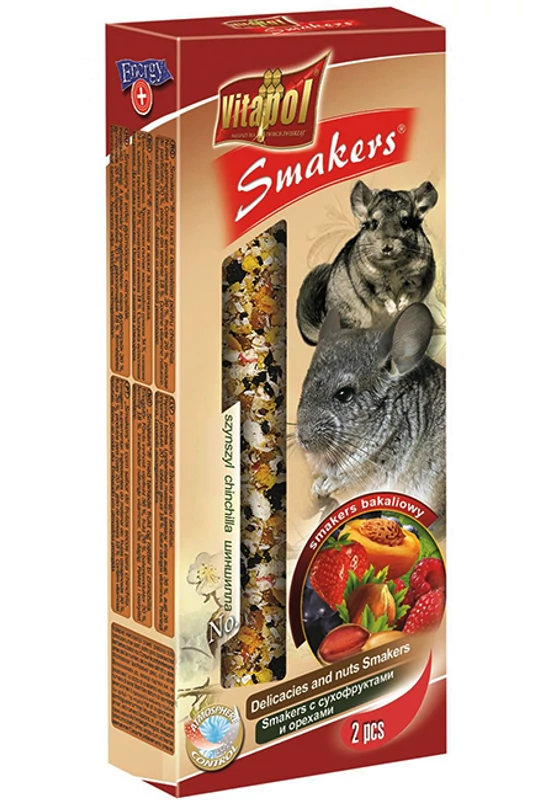 Vitapol Duplarúd Csincsilla Gyümölcsös és Mogyorós 90g