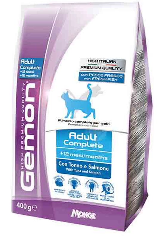 Gemon Cat Száraztáp Adult - Sterilised Tonhal és Lazac - 1,5kg