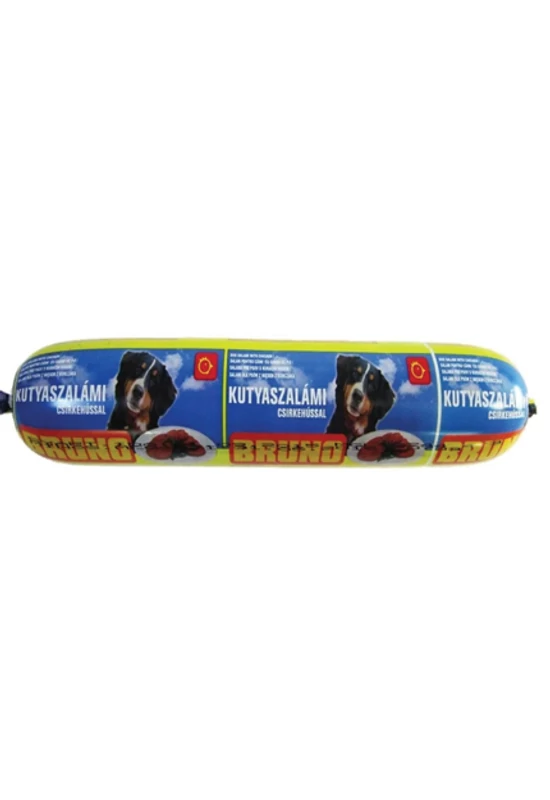 Bruno - Szalámi Kutyáknak Csirkés - 1kg