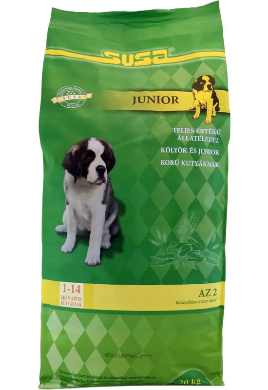 Susa Junior AZ2 - Bárány és Rizs - 20kg