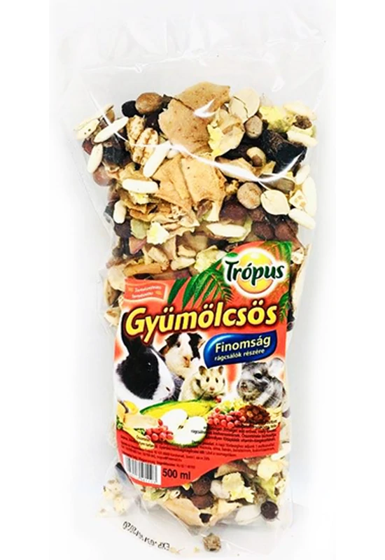 Trópus - Rágcsáló nasi GYÜMÖLCSKEVERÉK 500ml