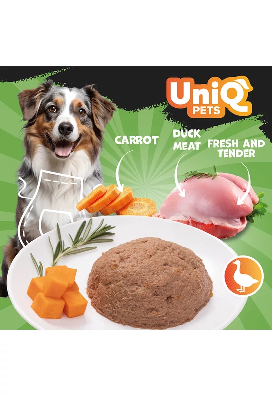 UniqPets Kutyakonzerv ROYAL Kacsa 375g