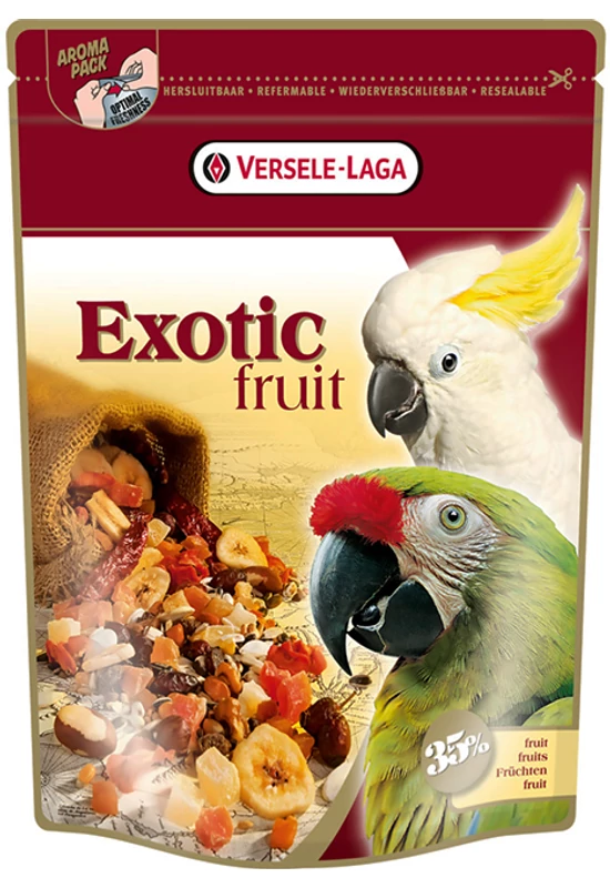 Prestige Premium Parrots Exotic Fruit Mix - Egzotikus Gyümölcs Mix Óriás Papagáj - 600g