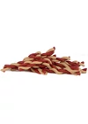 Fine Dog Csavart Sonkás Stick Vaníliával 12cm 50db/csomag