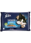 Felix Fantastic Aszpikban Halas Válogatás - Lazac, Pisztráng - 4×85g