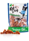 KidDog Trainer GO - Nyúlhús Kockák Vörösáfonyával - 250g