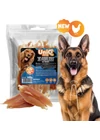 UniqPets Kutya Jutalomfalat RAWHIDE Puha Csirkemell Nyersbőr Roládon 500g