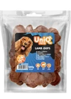 UniqPets Kutya Jutalomfalat MEATY Bárány Chips 500g
