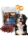 UniqPets Kutya Jutalomfalat CHEWY Bárány Kolbász 500g