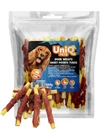UniqPets Kutya Jutalomfalat MEATY Kacsa Édesburgonya Csövekkel Tekerve 500g