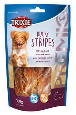 Trixie Premio Light Ducky Stripes - Kacsa Filé Csíkok - 100g