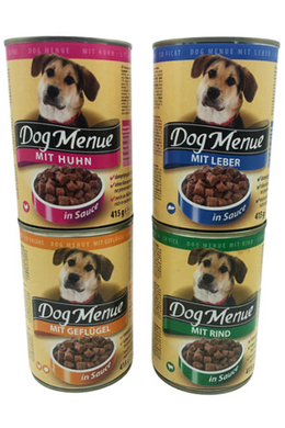Dog Menü Konzerv 415g