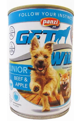 Getwild Dog - Konzerv - Junior Marha és Alma 415g