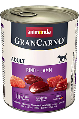 Animonda Grancarno Adult Marha - Bárány 800g