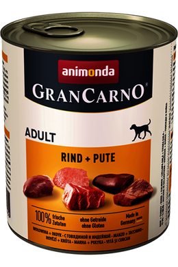 Animonda Grancarno Adult Marha - Pulyka 800g