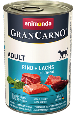 Animonda Grancarno Adult Lazac - Spenót 400g