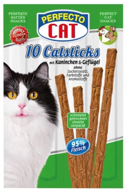 Perfecto Cat Sticks Nyúl és Baromfi 10×50g