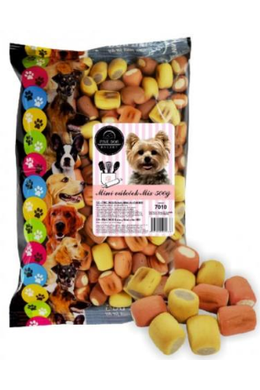 Fine Dog Keksz Mini Rollni Mix - 500g