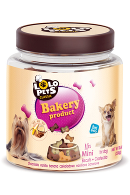 Lolo Keksz Mini Csont-Mix 300g/doboz