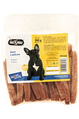Hau Miau Snack - Nyúl Hasáb - 500g