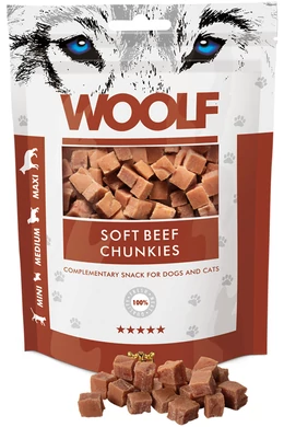 Woolf Marhahús Kockák 100g