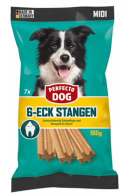 Perfecto Dog Dental Fogtisztító Kereszt Midi 180g 7db/csomag