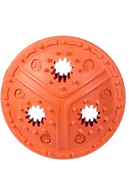 Barry King - Játék Gumi Korong 11×4cm Narancs