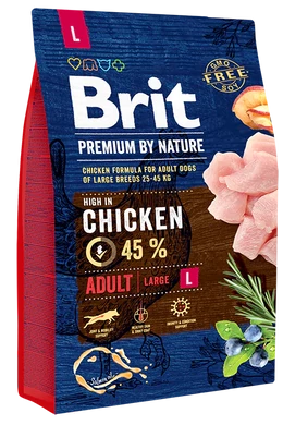 Brit Premium By Nature Adult Dog - L - 3kg