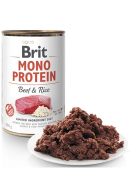Brit Mono Protein Beef &amp;amp; Rice 400g