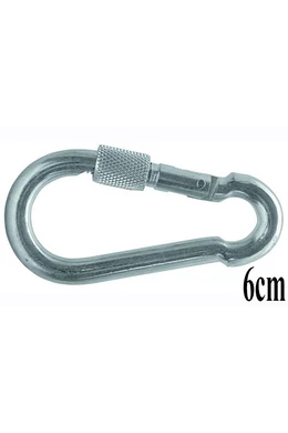 Karabiner Tűzoltó Menetes 06cm