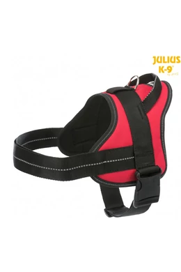 Julius-K9 - Pure Harness - Hám Piros 30mm×58-76cm - M