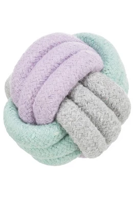 Trixie Junior Knot Ball Rope - Kötél Játék Labda (Fogtisztító) Kölyök Kutyák Részére (9cm)